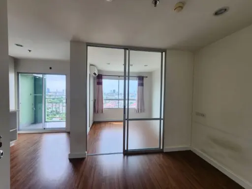 Condo for sale, Lumpini Ville Nakhon In-Riverview, 14th floor, Building B, corner room, complete facilities, book now
