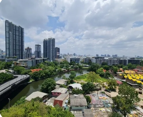 ให้เช่า The Base Sukhumvit 77 แต่งพร้อมเข้าอยู่ ราคาคุ้มค่า วิวคลอง ห้องไม่ร้อน พลาดแล้วจะเสียใจ