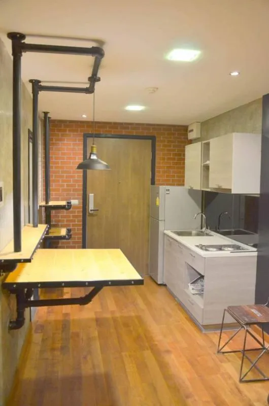 For rent คอนโด เดอะ ไพรเวซี่ รัชดา-สุทธิสาร ตกแต่งพร้อมเข้าอยู่ เฟอร์แน่น เครื่องใช้ไฟฟ้าครบ รีบเลยย