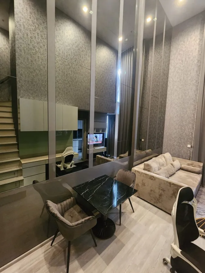 ขาย คอนโด The Line sukhumvit 101 ห้อง Duplex ชั้น 21 ได้วิวแม่น้ำ ครบจบที่เดียว ต้องซื้อเลย