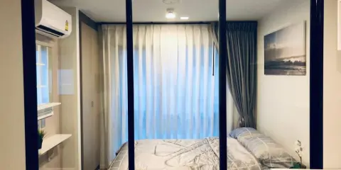 ให้เช่า KAVE CONDO ระเบียงทิศเหนือ เฟอร์นิเจอร์ครบครันพร้อมเข้าอยู่ มีครัวแยกเป็นสัดส่วน จองด่วนๆ