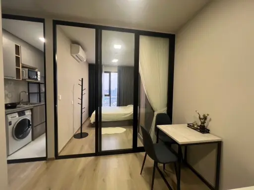 Condo for rent, The Privacy Taopoon Interchange, nice room, spacious size, fully furnished, good price, hurry to book