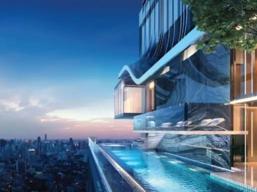 Resale down payment for Condo Park Origin Thonglor, a luxury hotel in the heart of the city, 17th floor, beautiful view, book now !! images