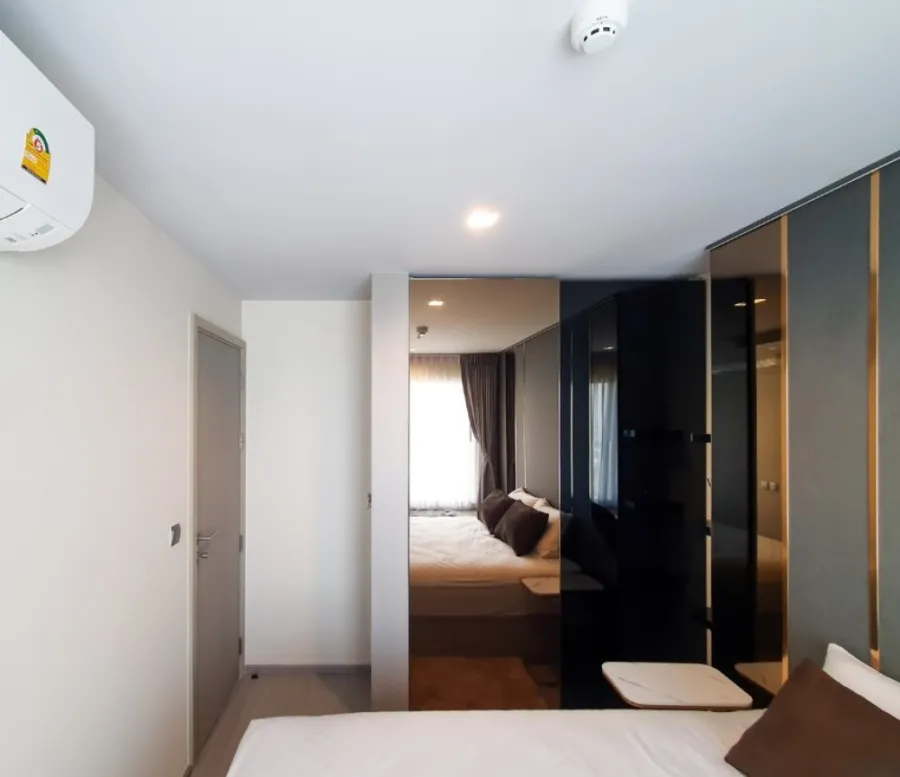 For rent Life Ladprao, perfectly decorated room, very livable, fully furnished and electrical appliances, book now