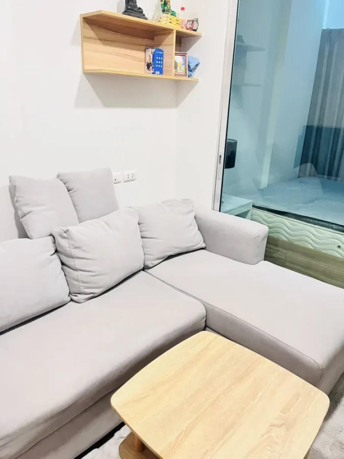 For rent Happy Condo Donmuang The Terminal, separate rooms, great price, come and reserve now, don't miss out.