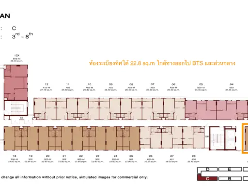 ขายดาวน์ นิว คอร์ คูคต สเตชัน ชั้น 3 วิวสวน โครงการใหม่ Fully Furnished จองเลย อย่ารอช้า