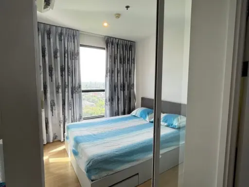 Condo for rent, The Base Chaengwattana, nice room, north side, beautiful view, complete in one place Hurry up to reserve before the room slips out.