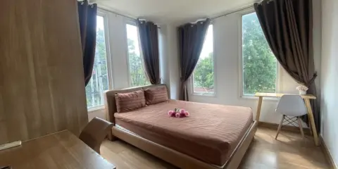 ให้เช่า คอนโด Manhattan Park Residences Barring ห้องน่าอยู่ ขนาดกว้าง วิวดี ราคาปัง จองเลยจ้า