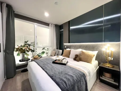 Sale down payment, blue Phahonyothin condo, 1 bedroom, 1 bathroom, 5th floor with a great price Convenient transportation, book now. images