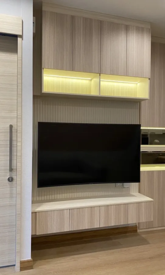 For rent!! Condo Jin Wellbeing County, room number 418, beautiful room, fully furnished, ready to move in, book now!!