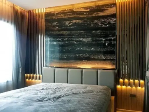 Condo for rent Life Asoke, beautiful room, elegant, very nice Everything is complete!! Ready to move in. Hurry up.