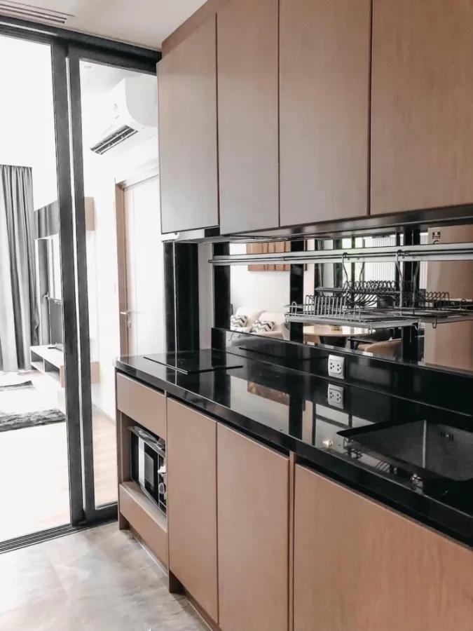 For rent urgently!! Condo Kawa House On Nut 77, full of facilities. Near the shopping center, don't miss it!!