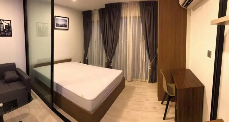 ห้อง 1 bed HOT มากแบบตอนลึก นัดมาดูห้องจริงได้เลย ต่อรองราคาเช่าได้และอยู่ได้ 1-2 คน ตึก C พร้อมเข้า
