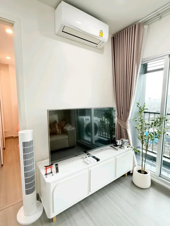 For rent: The President Charan - Yaek Fai Chai Station, beautiful room, fully furnished, ready to move in, reserve now.