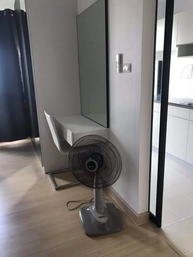 For Rent Supalai Loft @ Talat Phlu Station, 20th floor, good electrical appliances in the whole room. don't miss a lot