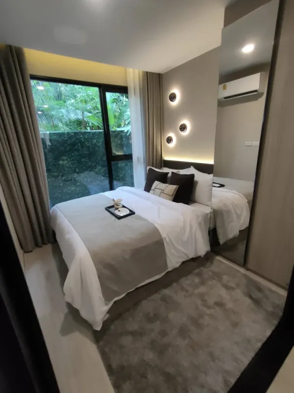 ขายดาวน์ THE ORIGIN Sukhumvit 105 ชั้น 3 วิวสระน้ำ ทำเลดี น่าอยู่ จองเลย ห้ามพลาด