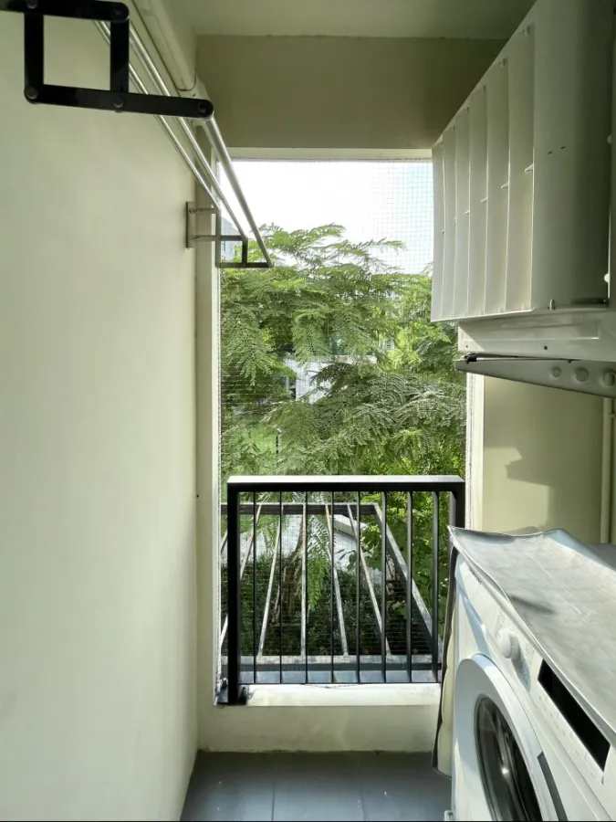 คอนโด ยูนิโอ สุขุมวิท 72 วิวสวน ห้องตกแต่งโทนมินิมอล มินิใจ น่านอนสุดๆ พร้อมครัวแยกอย่างดี จองเลย