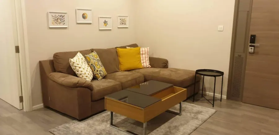 Condo for rent, The room Sukhumvit 69, nice room, spacious size, complete electrical appliances, beautiful view, hurry to book