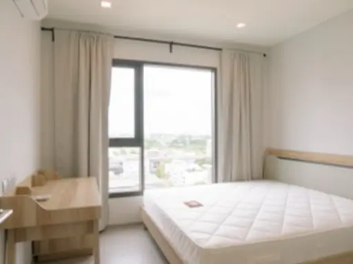 Condo for rent Life Sukhumvit 62 near BTS Bang Chak, good location, easy to walk, can't miss it!!