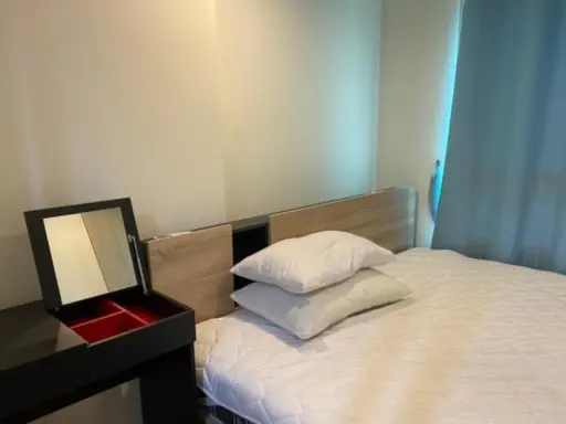 For rent, Lumpini Ville Nakhon In-River View, 1 bedroom, 18th floor, has a unique view. If interested, hurry to reserve before you miss it.