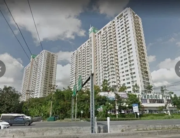 For rent, Supalai Park Srinakarin, studio room, good view, no block, complete facilities Hurry up to reserve it.