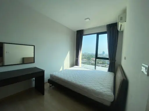 Sell UNIO H Tiwanon, a great city view Wide bed, comfortable sleep Big wardrobe, put on your heart. Don't miss