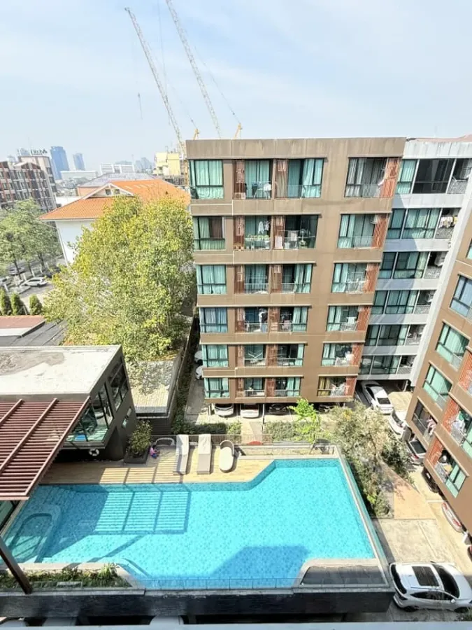 ให้เช่า คอนโด Brown Condo รัชดา32 ห้องน่าอยู่ ติดวอลเปเปอร์อย่างดี ราคากันเอง จองเลย