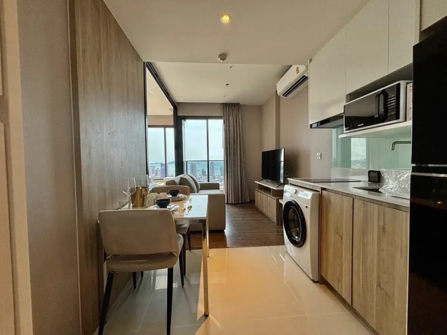Condo for rent ONCE PATTAYA, high floor, fully furnished, full amenities, sea view, hurry and reserve now!