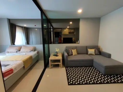 ขาย รีช พหลโยธิน52 ห้องสว่างมองแล้วสบายตา กั้นประจกแยกเป็นสัดส่วน ตกแต่งพร้อมอยู่ อย่ารอช้า จองเลย
