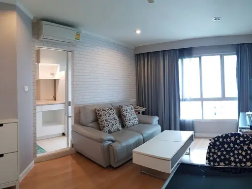 Condo for sale, Lumpini Ville Chaengwattana-Pak Kret, very good location, beautiful room, fully furnished and electrical appliances. images