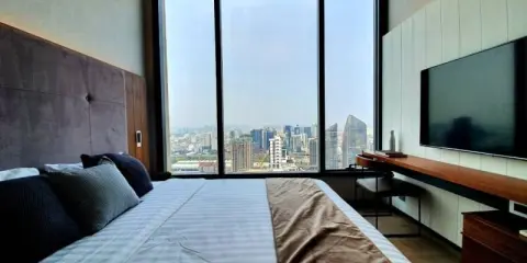 ขาย ให้เช่า คอนโด ดิ เอส อโศก ห้องแบบ duplex ชั้นสูงสุดของตึก บรรยากาศดีสุดๆ รีบเลย