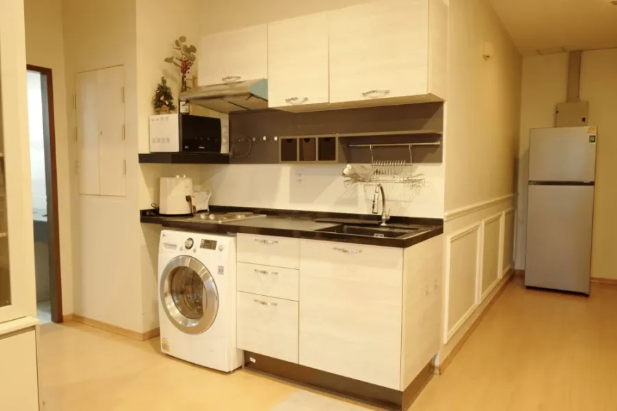 ให้เช่า Vista Garden Sukhumvit 71 ห้องกว้างพื้นที่ใช้สอยเยอะ มาพร้อมเฟอร์ครบครัน หิ้วกระเป๋าเข้าอยู่ได้เลยจ้า