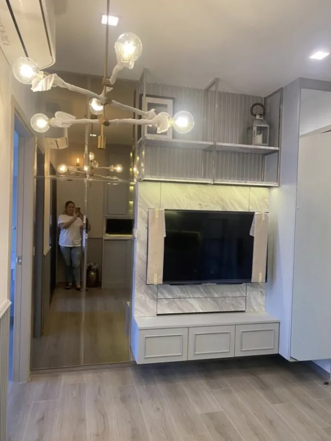 For rent The Politan Aqua ห้องแต่งสวย บิ้วอินท์จัดเต็ม ชั้น 18 ได้วิวแม่น้ำ บอกเลยว่าห้ามพลาด