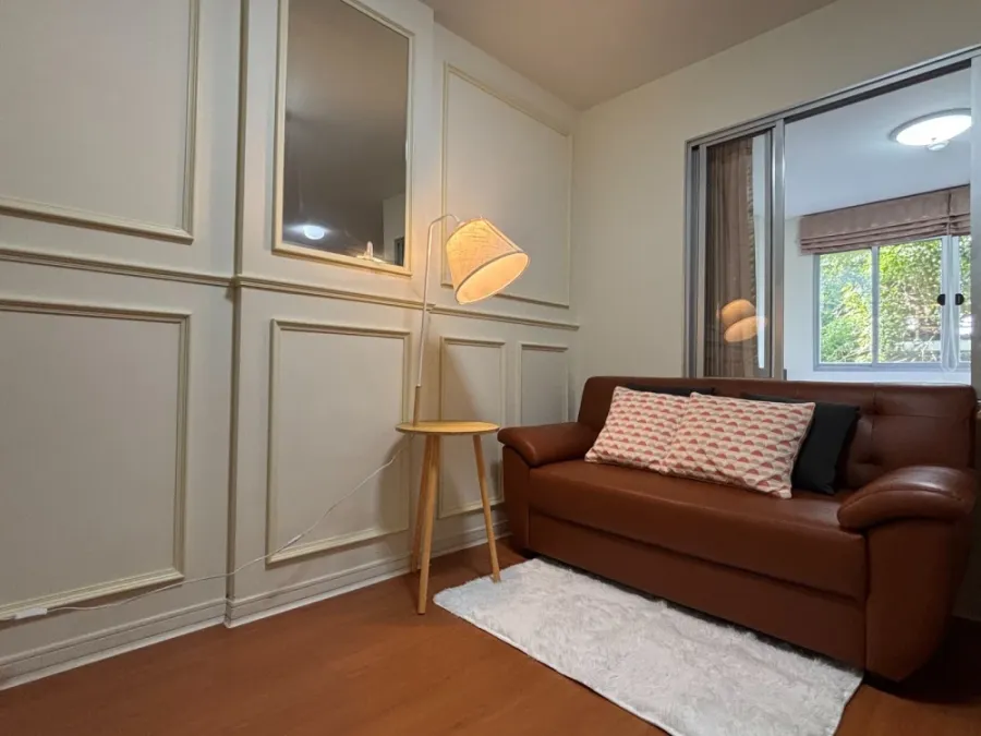 For rent: LUMPINI CONDOTOWN RAMINDRA - LAKSI, 3rd floor, garden view, fully furnished, ready to move in. Book now!