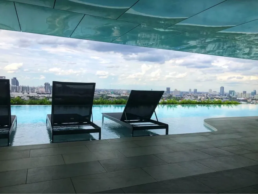 🔥 Condo for Rent at KnightsBridge Collage Sukhumvit 107 near BTS Bearing | 1 Bedroom Fully Furnished Ready to Move In