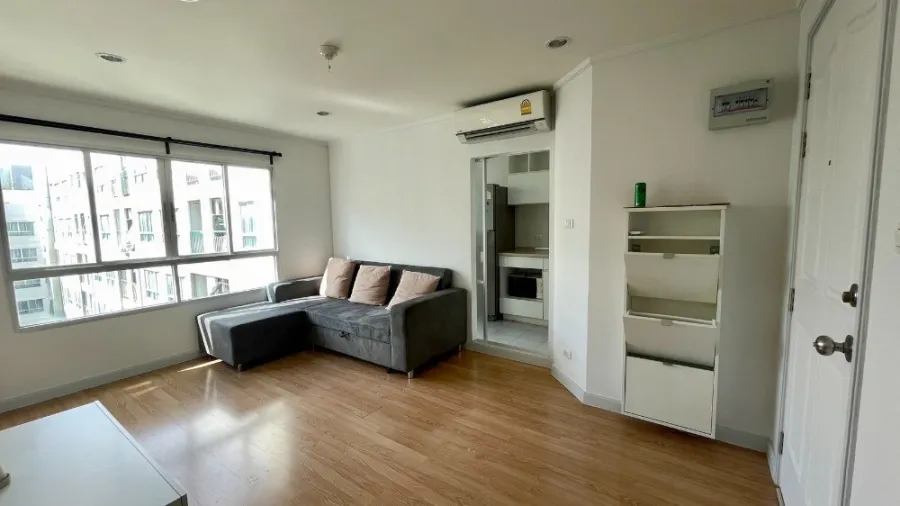 For sale, for rent!! Condo Lumpini Ville Pattanakarn-New Phetchaburi, 7th floor, Building D2, fully furnished, don't miss it!!