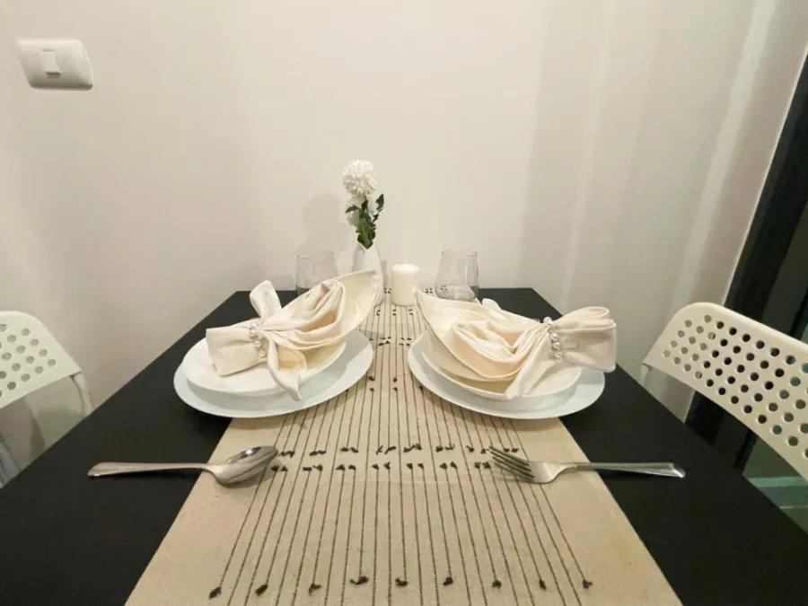 Condo for rent, Metro Sky Prachachuen, nice room decorated in modern style Complete electrical appliances, don't miss it.