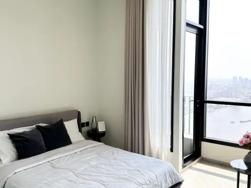 ให้เช่า แชปเตอร์ เจริญนคร-ริเวอร์ไซด์ ชั้น 35 วิวแม่น้ำ เฟอร์ครบ Fully Furnished รีบเลย ห้ามพลาด images