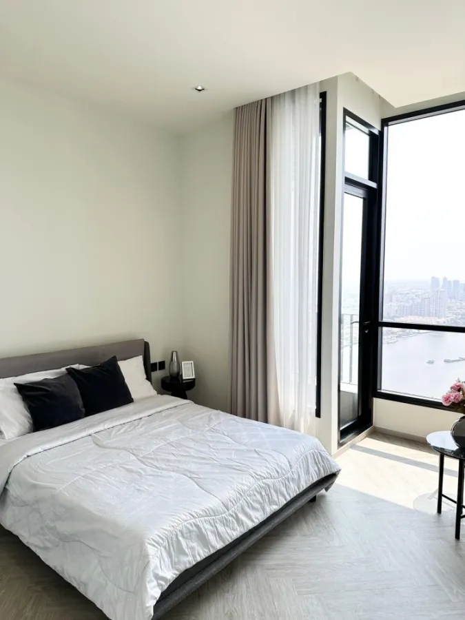 ให้เช่า แชปเตอร์ เจริญนคร-ริเวอร์ไซด์ ชั้น 35 วิวแม่น้ำ เฟอร์ครบ Fully Furnished รีบเลย ห้ามพลาด