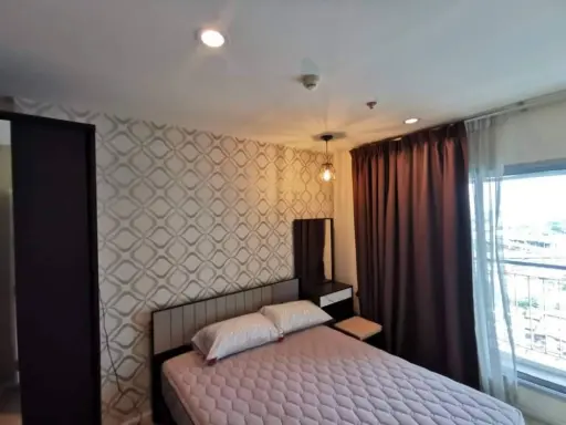 Condo for rent, Aspire Sukhumvit 48, east, furniture and complete electrical appliances.