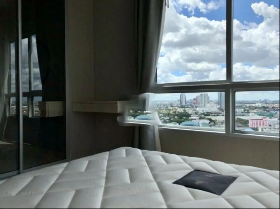 Urgent sale!! Condo Niche ID Pakkred Station, corner room, city view / river, fully furnished, ready to move in, don't miss it!!