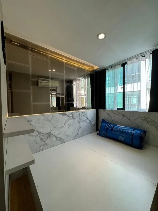ให้เช่า Modern condo จรัญ 79 ตกแต่ง Buit-In จัดเต็ม ติดวอลเปเปอร์ทั้งห้อง น่าอยู่แบบนี้ ห้ามพลาด