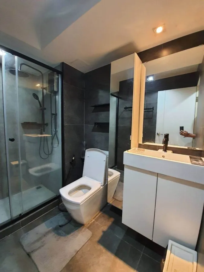 For rent: The Room Sukhumvit 79, 2 bedrooms, 1 bathroom, fully furnished. Book now, don't miss it.