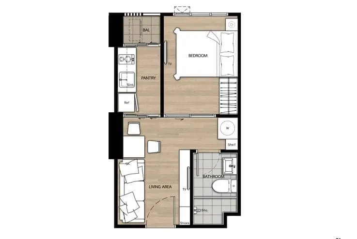 Sale, rent, Notting Hill, Laem Chabang-Sriracha, high floor, beautiful view, complete facilities, hurry to book