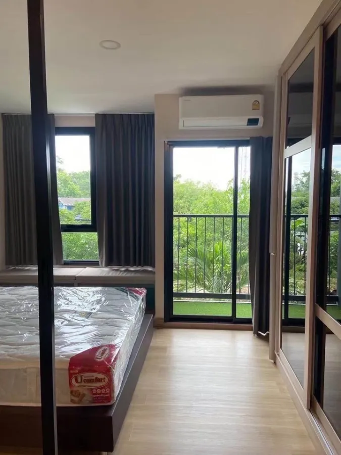 For sale: The Indeed Condo, Amata, 2nd floor, separate rooms, fully exposed to nature, hurry and reserve to be the owner.