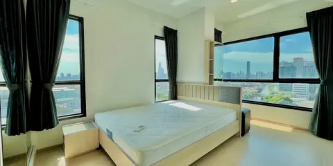 ขาย ให้เช่า คอนโด เดอะทรี สุขุมวิท 71-เอกมัย วิวเมือง ห้องมุม ตกแต่งเฟอร์นิเจอร์ครบ