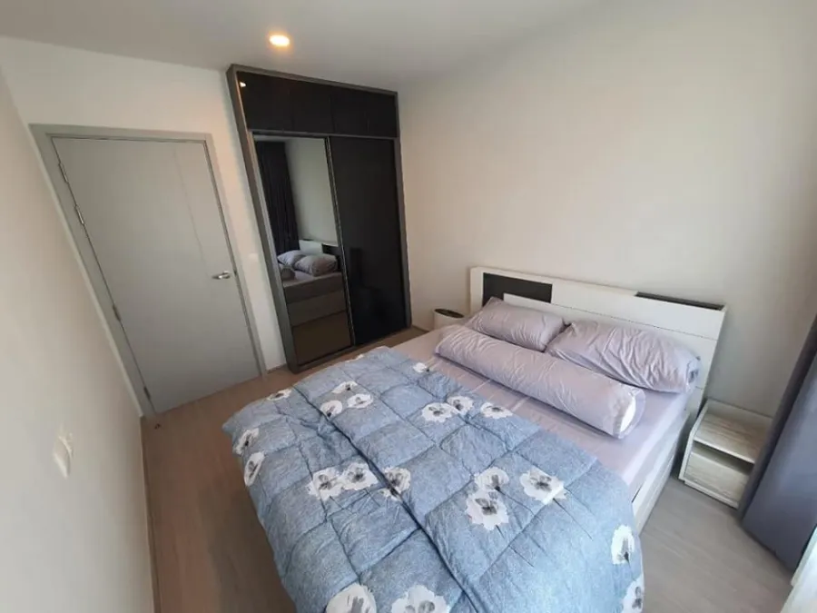For rent Aspire Asoke-Ratchada 1 bedroom, separated room. Fully furnished, ready to move in, pool view, affordable price