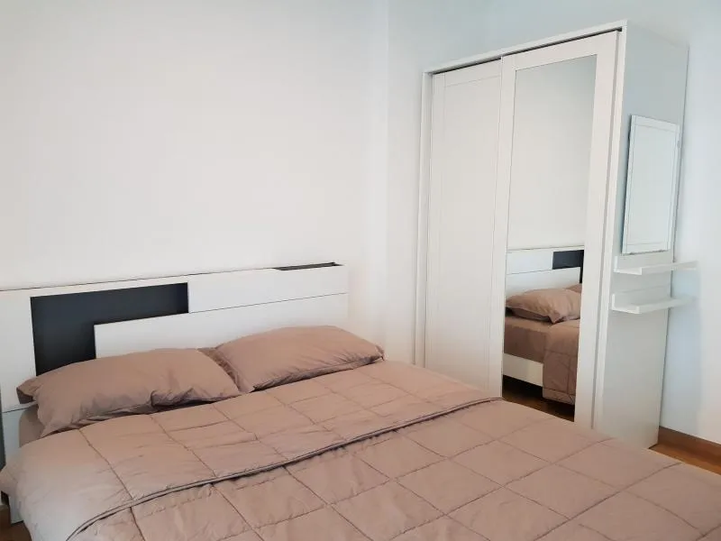 Condo for rent and sale, Aspire Srinakarin, beautiful room, fully furnished, convenient for every trip, the sun does not miss it