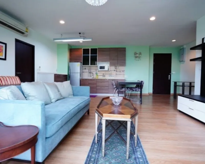 Condo for sale at The Address Sukhumvit 42 corner room, shady atmosphere Neatly decorated Ready to move in immediately