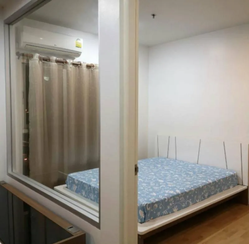 For rent, The Parkland Taksin - Tha Phra, excellent room, fully furnished, electrical appliances ready, don't wait to move.